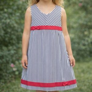 Heartstrings Seersucker Dress